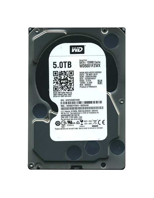 Western Digital 5TB 7200RPM SATA 6Gb/s 3.5-in Hard Drive