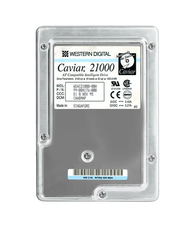 WD Caviar 1GB 5200RPM EIDE 128KB Cache 3.5-Inch Hard Drive